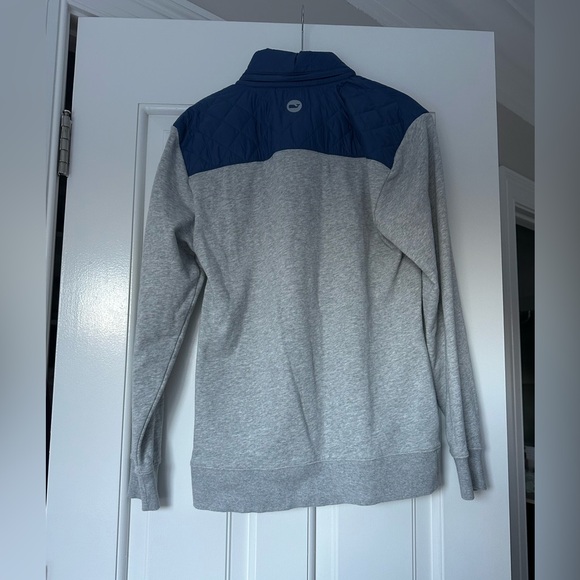 Vineyard Vines Men’s Performance Snap Placket Shep Shirt Gray Heather - Picture 3 of 5